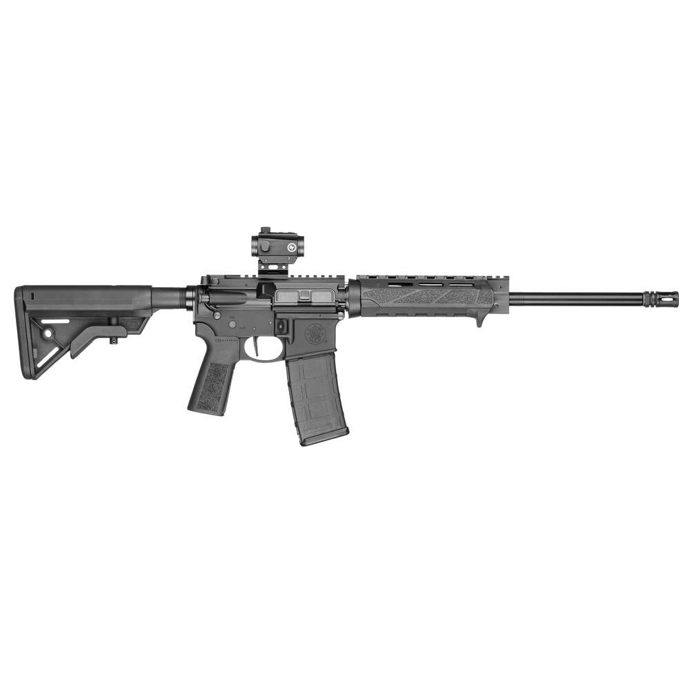 Rifles Long Guns Smith&Wesson Ready Series 223Rem|5.56NATO S&W Volunteer XV OR W/CT Red Dot Optic M-LOK Blk CLGS 5.56 NATO 16in 30rd • Model: Ready Series